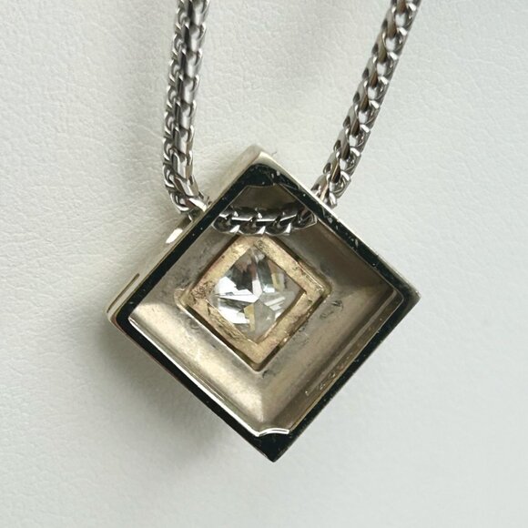 14K Diamond Pendant Necklace - Picture 10 of 13